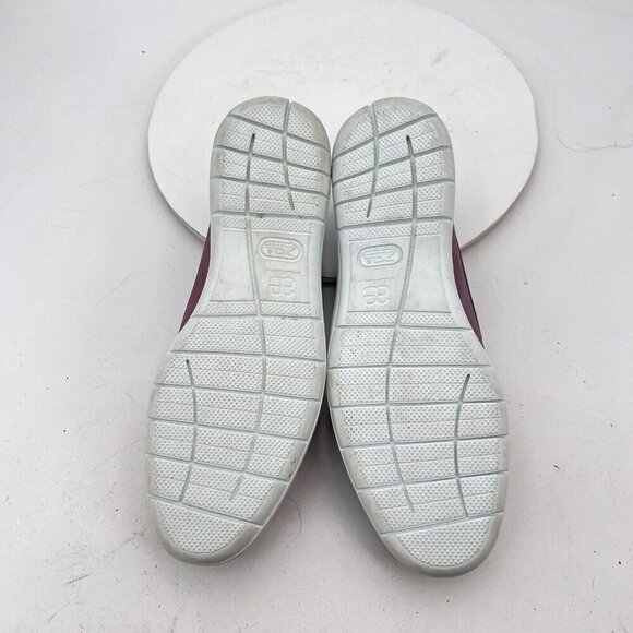 Allen Edmonds Lake Mendota Men Size 9E Plum Suede Loafer Comfort Boat Shoes - Picture 10 of 15